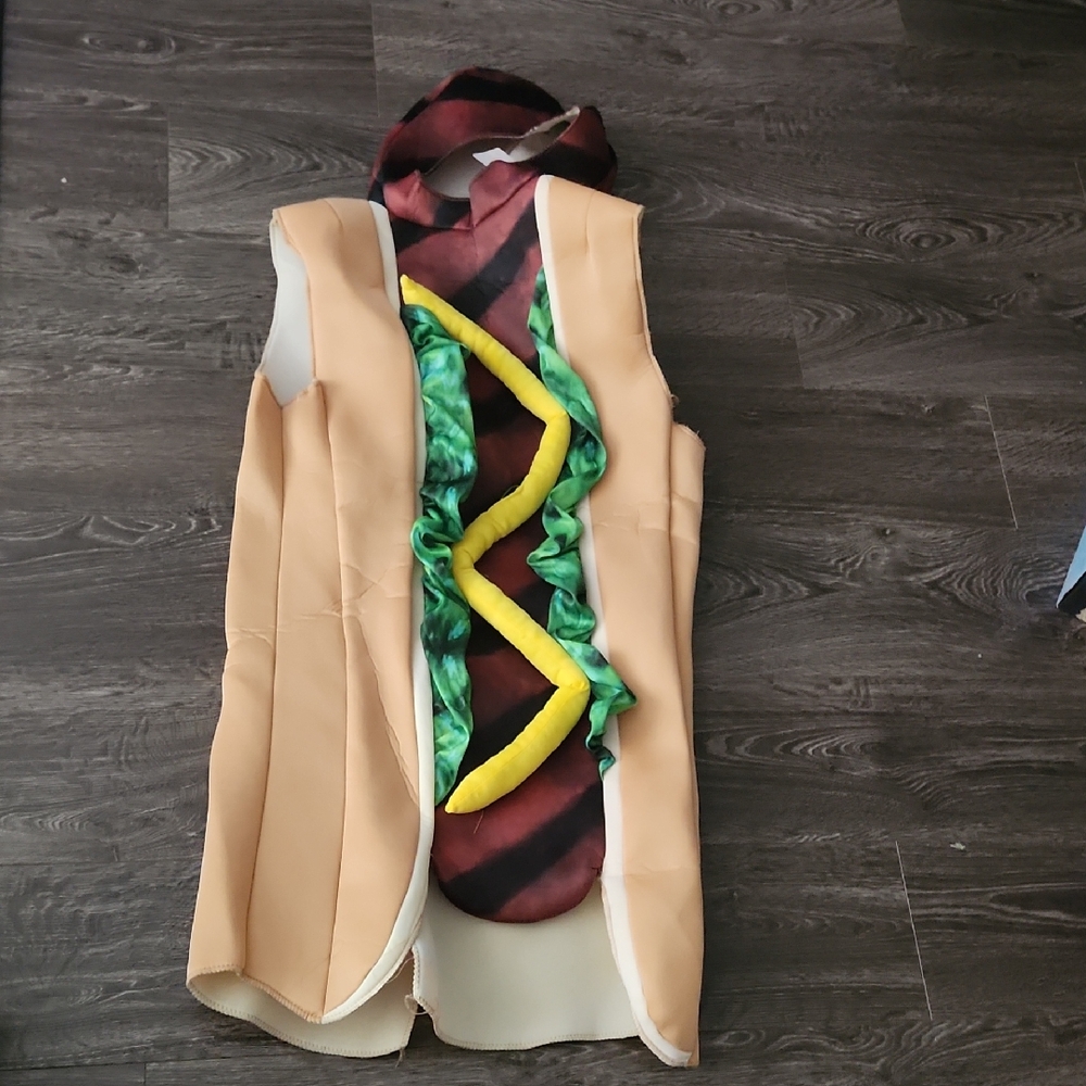 Hot Dog Costume KIDS/TEENS Halloween Costume NEW